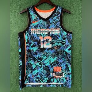 Nike Ja Morant Select Series Memphis Grizzlies Swingman Basketball Jersey Large